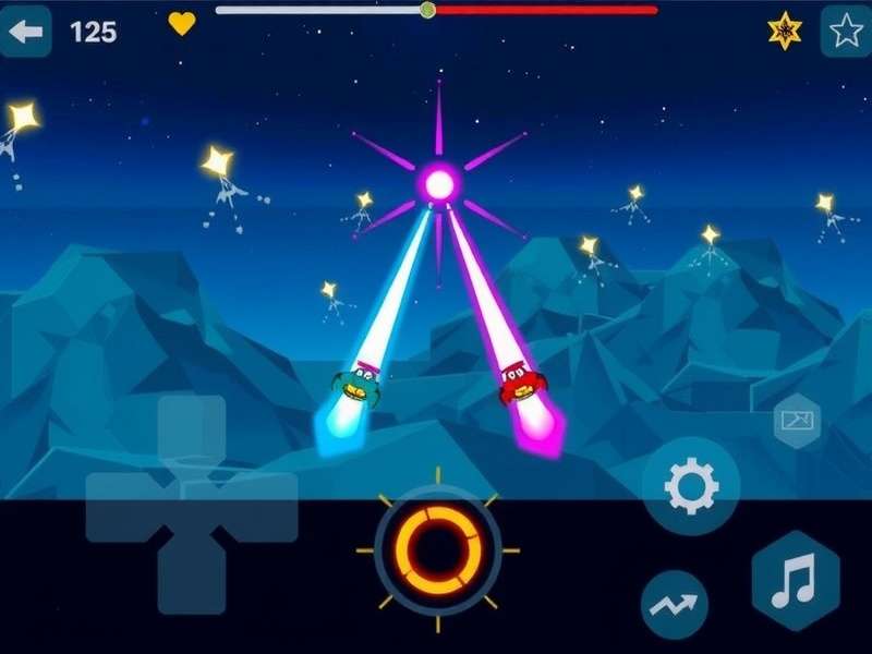 Stellar Sprint Showdown gameplay screenshot